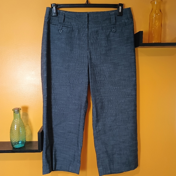 Apt. 9 Pants - Apt 9 Stretch Maxwell Gray Cropped Pants Size 12